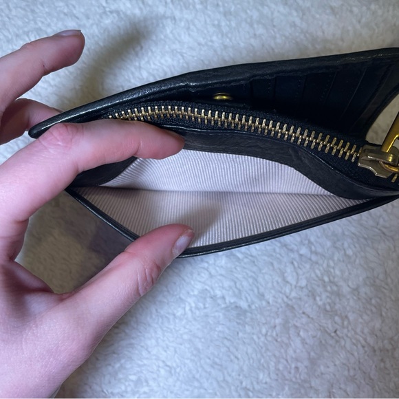 Margot Black Leather Wallet - Picture 7 of 10